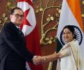 Swaraj conveys India's security concerns to North Korean FM