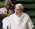 'India first' is only religion, Constitution only holy book, PM Modi says in Parl