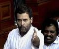 Lalitgate: Govt slams Cong in LS; Rahul says PM 'does not have guts'