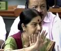 Rahul, ask mum why dad helped Quattrocchi: Sushma's fiery defence