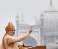 Jobs, development, corruption: Buzz words from PM's I-Day speech