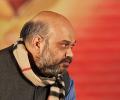 Amit Shah trapped in lift for 40 minutes; rescued by CRPF