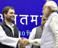 When Modi, Rahul shook hands!