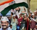 Ramlila Maidan prepares for its V-Day date with Kejriwal