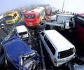 100 cars in bridge pile-up horror in South Korea; 2 killed, 60 injured