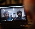 Offloaded Greenpeace activist addresses British MPs via Skype