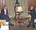 Honoured to be hosting you this time: Pranab to Obama