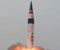 India successfully test-fires nuclear-capable Agni V missile