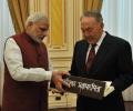 PHOTOS: Modi's bag of gifts for Kazakh president