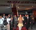 Red carpet welcome for Modi in Tajikistan