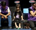 PHOTOS: They cracked the Rubik's Cube with their toes