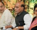Rajnath, Sushma to brief opposition on China standoff, Kashmir