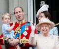 Adorable alert! Prince George steals Queen's birthday show