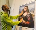 At this museum you can touch the Mona Lisa