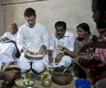 Over fish-curry rice and selfies, Rahul slams Modi over fishermen's woes