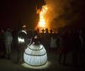 PHOTOS: Israel's Burning Man damages ancient archaeological site