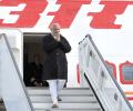 PM Modi arrives in United Kingdom on maiden visit