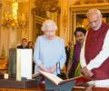 Queen Elizabeth hosts lunch for Prime Minister Modi at Buckingham Palace