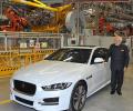 Modi tours Tata Motors' Jaguar Land Rover plant