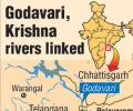 Godavari, Krishna rivers formally linked in Andhra Pradesh