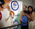 Desi Americans put up grand show for Modi in California