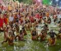 Simhastha Kumbh mela begins in Ujjain, thousands take royal bath