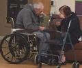 'Saddest photo I have ever taken': Elderly couple forced to separate