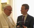 Mark Zuckerberg meets Pope, gifts him Facebook drone