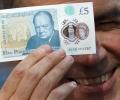 UK's new five pound bill sparks protest from Hindus