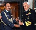 Admiral Lanba takes over baton of chairman of CoSC