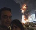 Dubai fire: Couple face heat over selfie