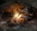 Universe's most luminous galaxy is ripping itself apart