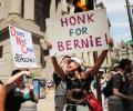 A wedding proposal, protests and scandal: Democratic Convention begins