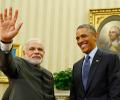 First at Oval office, then over lunch... Modi-Obama meet to last 2 hours