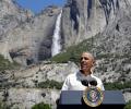 PHOTOS: Obamas take a long hike at Yosemite National Park