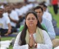 Yoga Day: Look who's leading by example