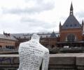 This statue on Copenhagen streets highlights horror of human trafficking