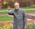 President Pranab boards the flight to China