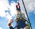 Skydiving magic, bungee dunk! It's Guinness World Records Day