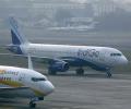 Near-miss in Mumbai: Wing tips of two planes on tarmac touch