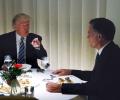 Romney once called Trump 'phony', now he dines with him