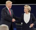 The high points in second Trump-Clinton face-off