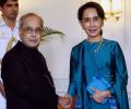 Myanmar's Aung San Suu Kyi on 3-day India visit