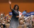 Decent men do not demean women: Michelle blasts Trump