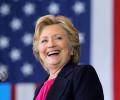 Race to White House is real, not reality TV: Clinton