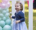 'Pop': Britain's Princess Charlotte utters her first word