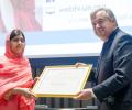 Malala named youngest UN Messenger of Peace