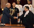 Justice Dipak Misra sworn-in as 45th CJI