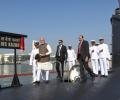 PM Modi commissions Scorpene-class submarine Kalvari