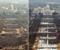 Trump's inauguration drew fewer crowd than Obama's